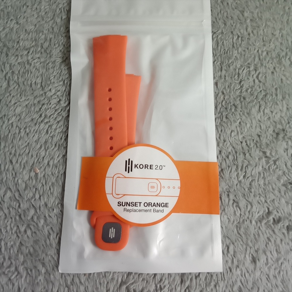 Kore 2.0 Replacement Band Sunset Orange Sport Strap‎ Fitness Tracker 30796